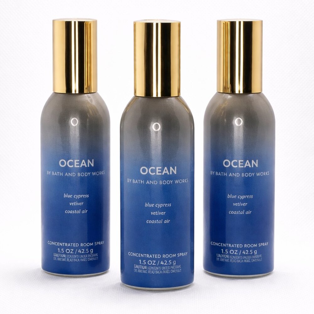 Bath & Body Works 3Pack OCEAN Room Spray